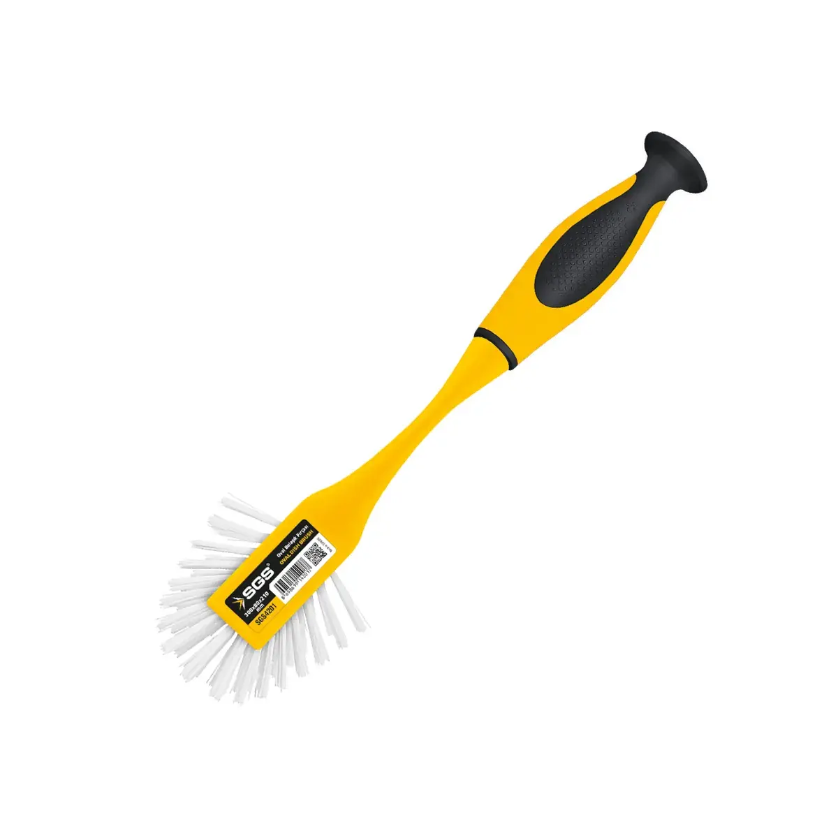 BULAŞIK FIRÇASI VANTUZLU (OVAL) SGS 4201