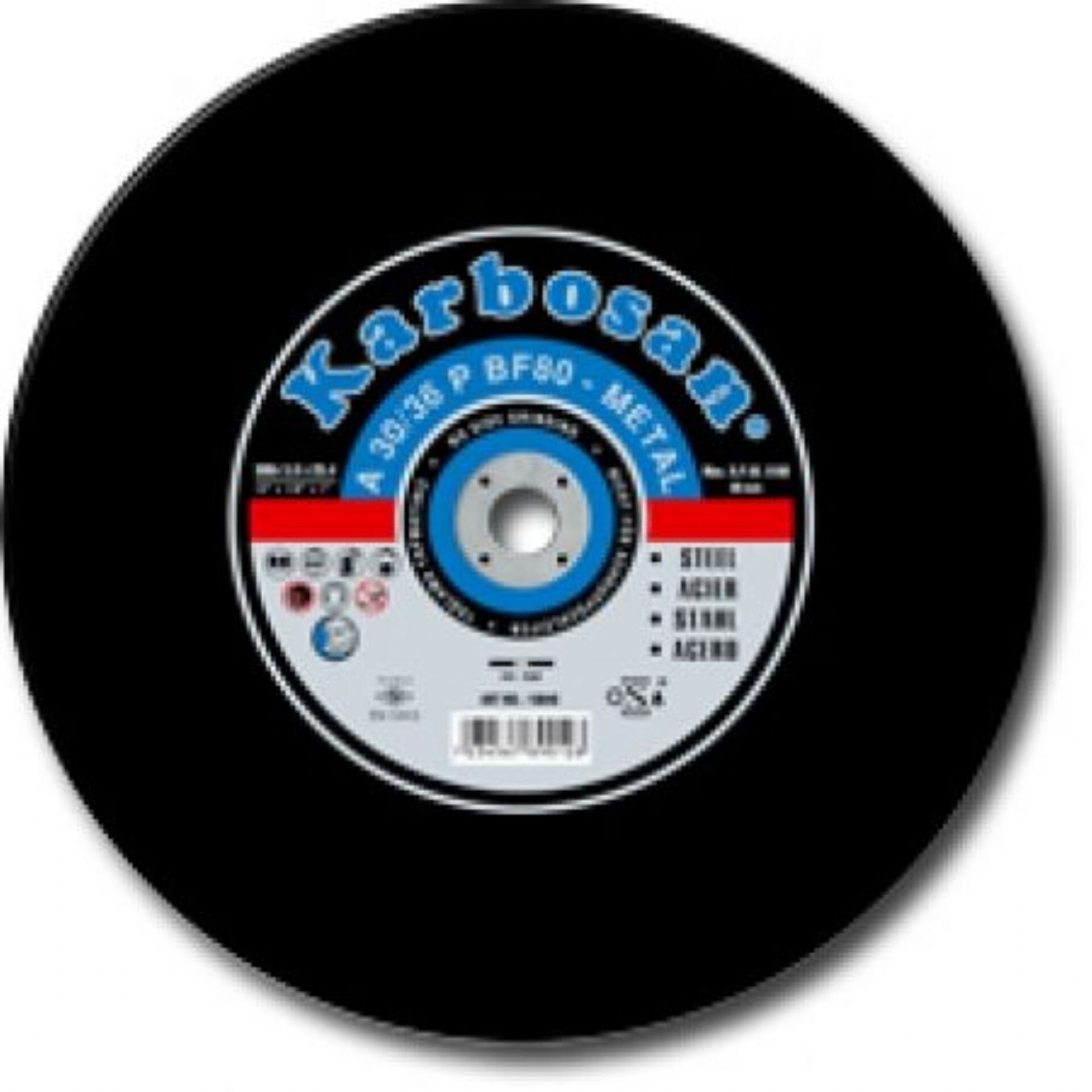 KARBOSAN 300X3X25,4 NK SABİT TEZGAH KESME DİSK-5'Li Paket