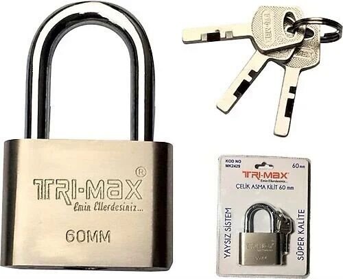 Çelik Asma Kilit 70 mm MK2430 BAYTEC