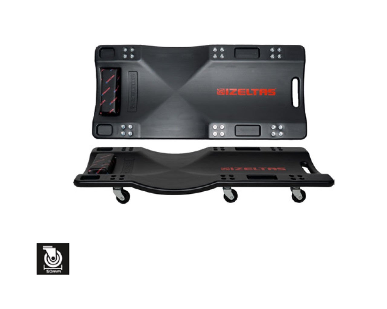 İZELTAŞ Tekerlekli Tamirci Kızak Küçük Tip 36''
