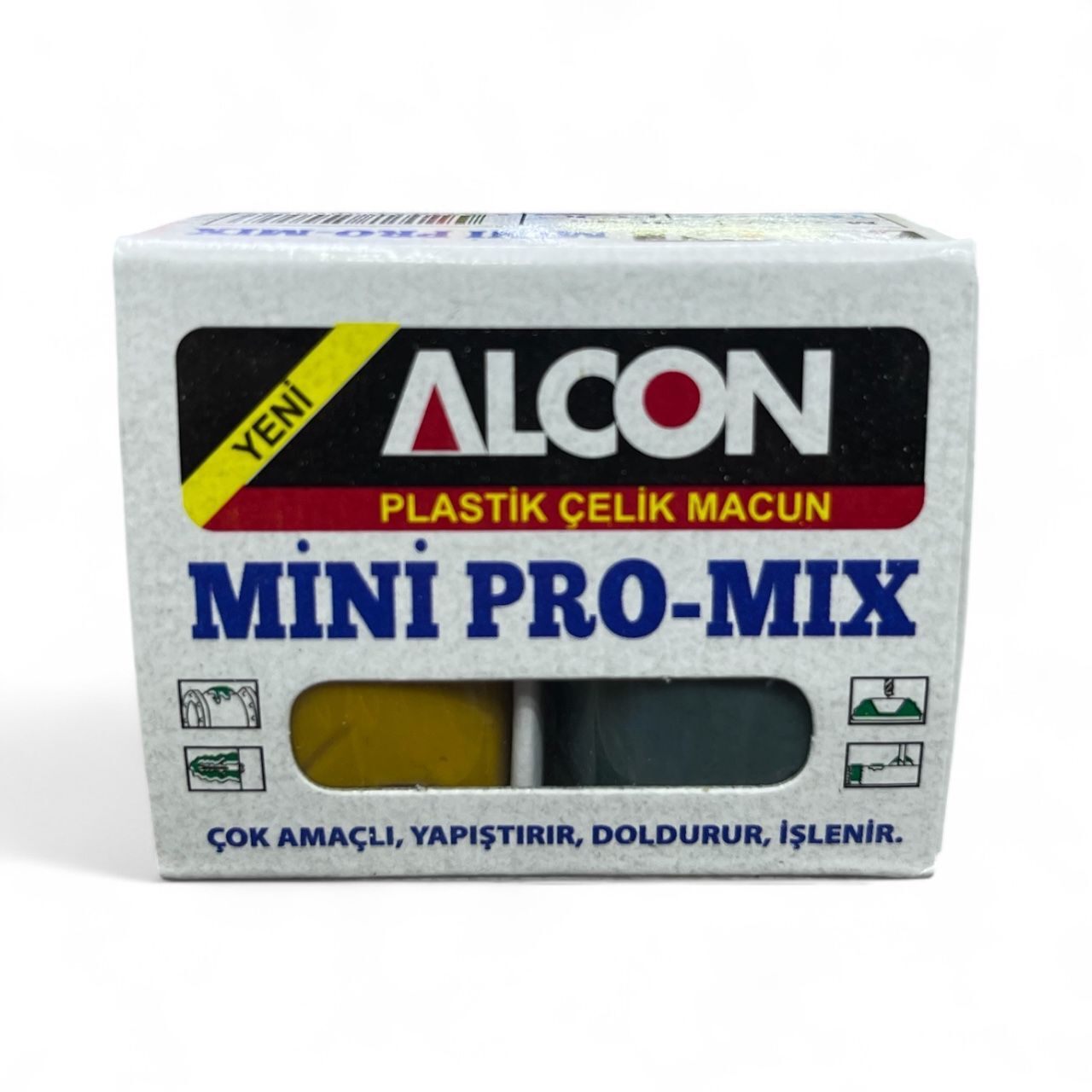 Alcon Mini ProMix Plastik Çelik Macun 40 Gram